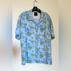 Tommy Bahama Tropical Blue and Green Shirt